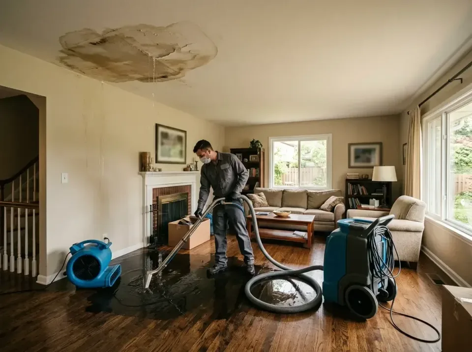 attic-pipe-burst-ceiling-drip-008 — frequently asked questions, Water Damage Restoration & Carpet Care in Swainsboro, GA